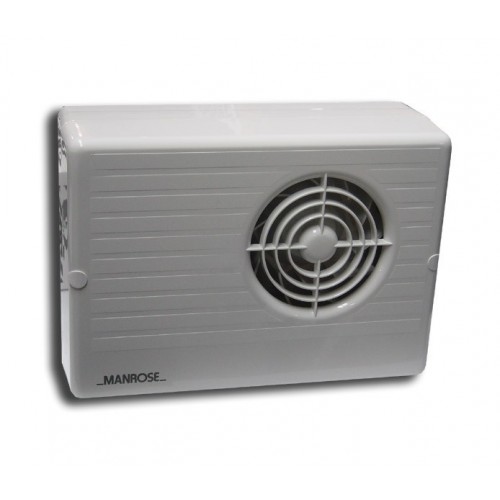 Manrose Centrifugal Timer Bathroom Extractor Fan 200mm Electric